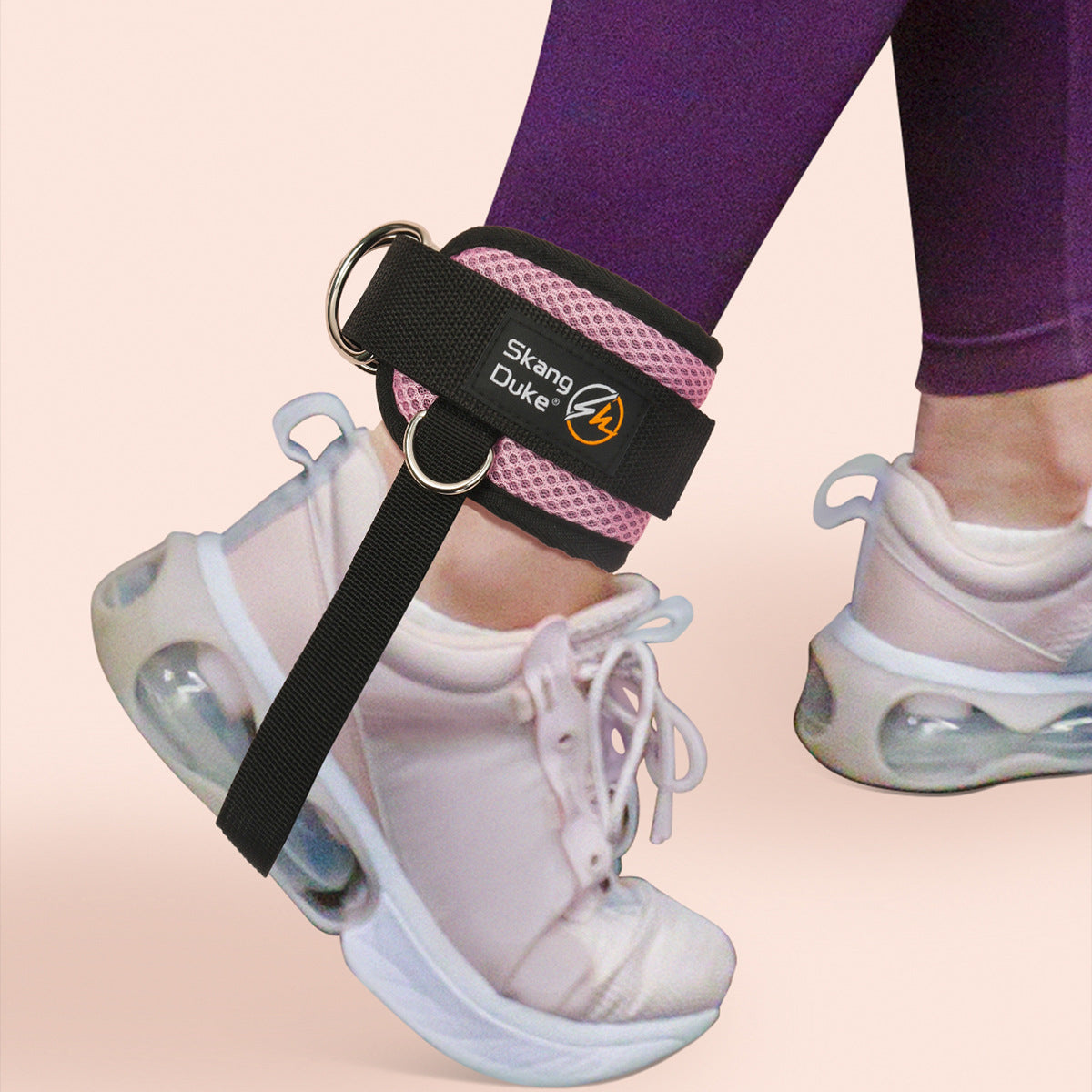 Foot pedal ankle buckle leg strength training gantry frame
