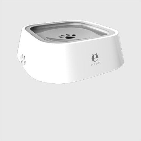 1.5L Cat Dog Water Bowl Carried Floating Bowl Anti-Overflow Slow Water Feeder Dispenser