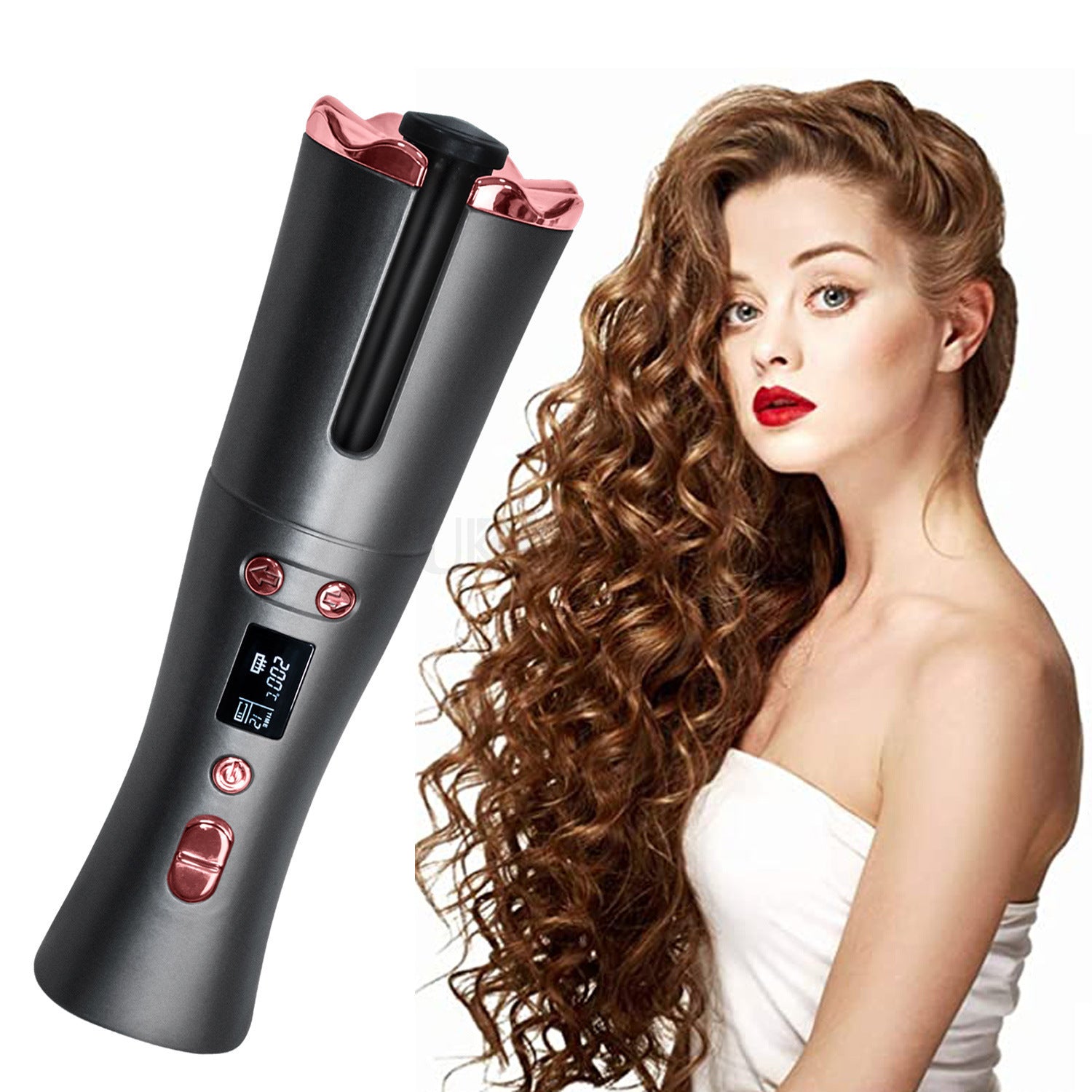 Mini Waist Curling Iron Household Usb Rechargeable