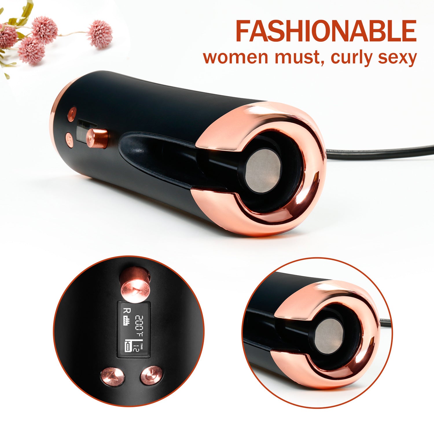 Portable Automatic Curling Iron Multi-Function Charging