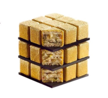 Rotating Nine Palaces Mousse Circle Cube New Rubik's Cube Mold Set French Dessert DIY Baking Utensils