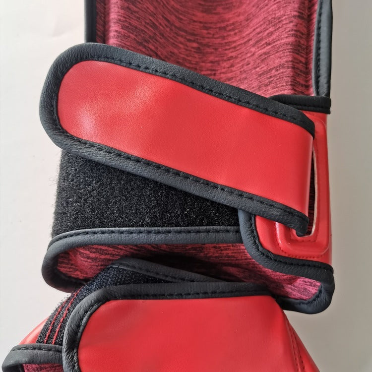 Sanda Leg Guards With Instep Shin Guards Adult Boxing Training Protective Gear