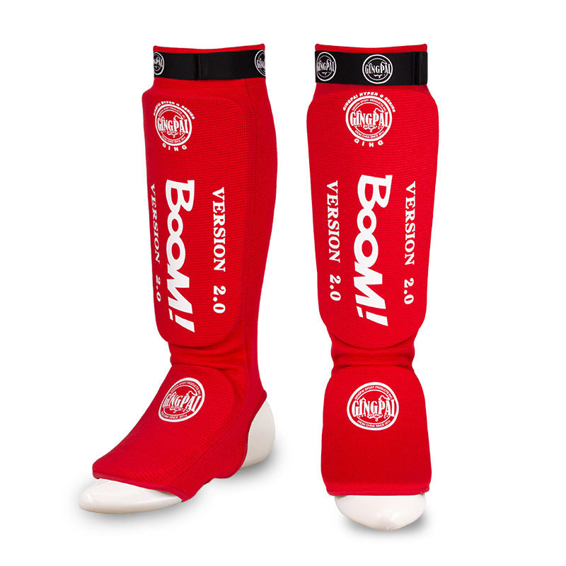 Muay Thai Knitted Sanda Leggings Fight Training Protective Gear