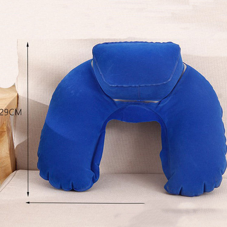 Inflatable Two-in-one Pillow Travel Three Pieces U-shape
