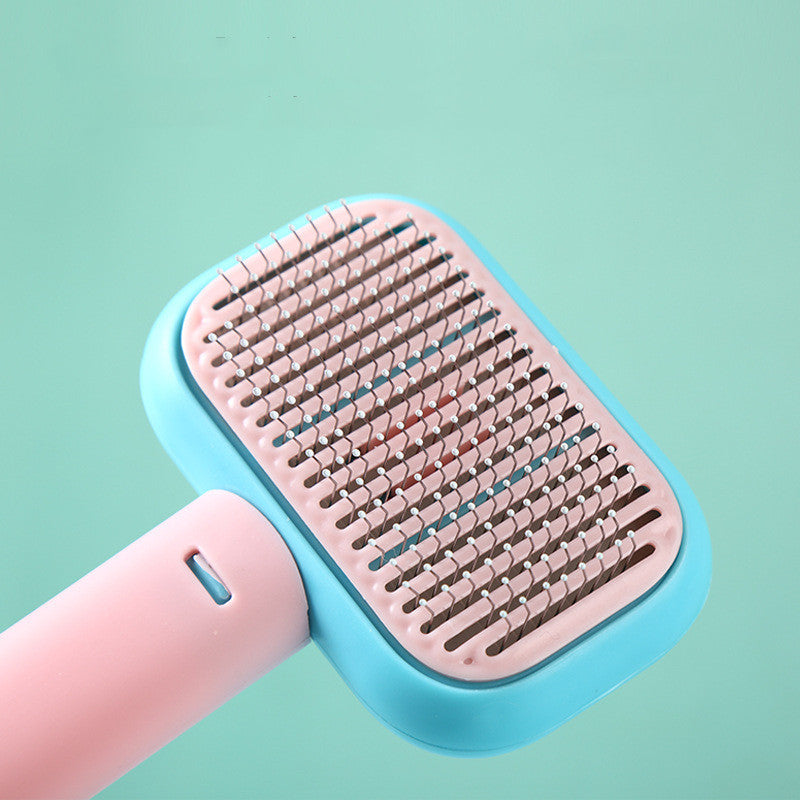 New Pet Cat Dog Hair Brush Hair Massage Comb Open-Knot