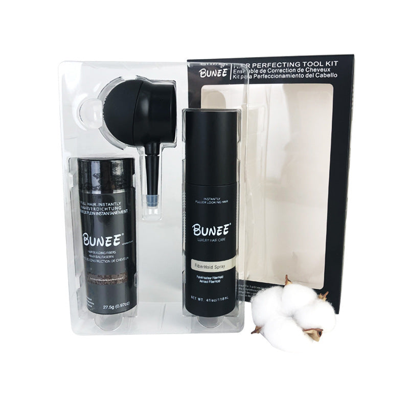 Dense Hair Fiber 275g Three-piece Suit Shaping Water Style