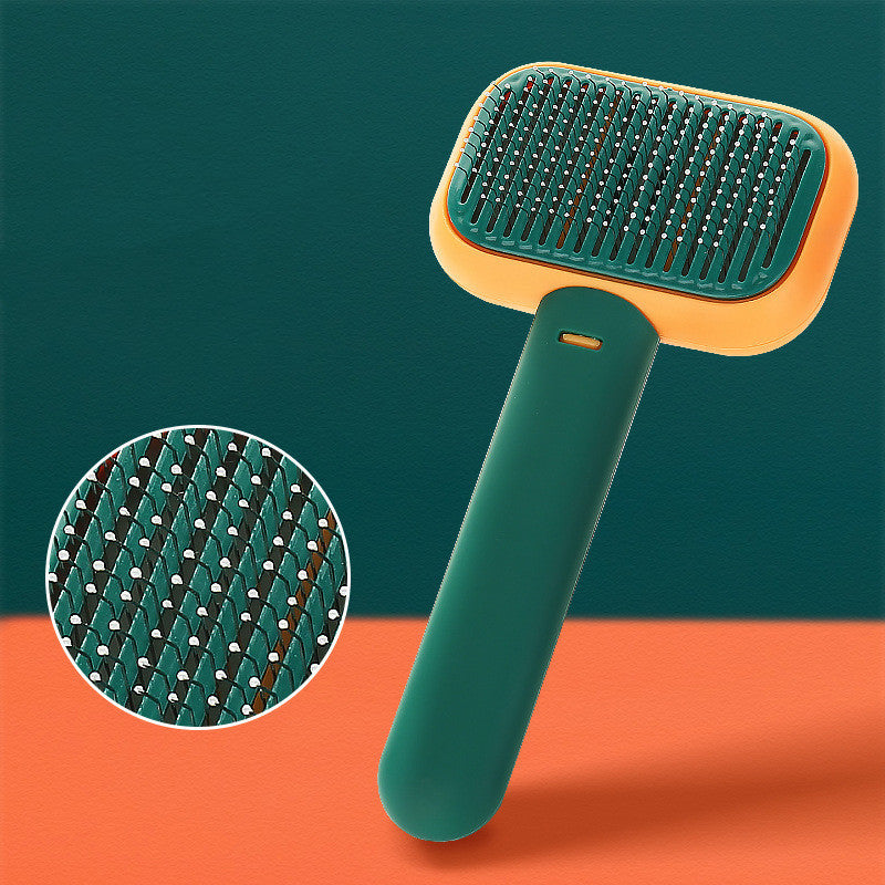 New Pet Cat Dog Hair Brush Hair Massage Comb Open-Knot