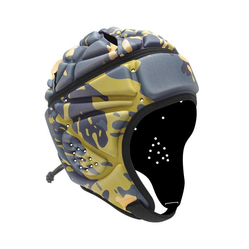 Rugby Helmet Goalkeeper Crashproof Cap Pitcher Training Baseball Protective Gear