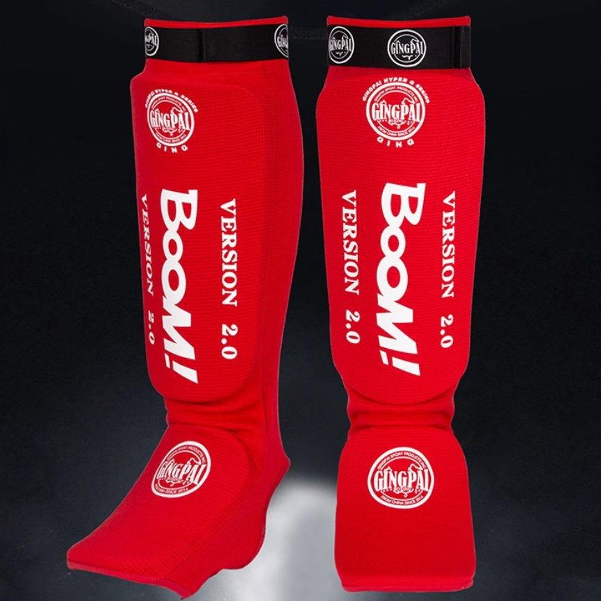 Muay Thai Knitted Sanda Leggings Fight Training Protective Gear