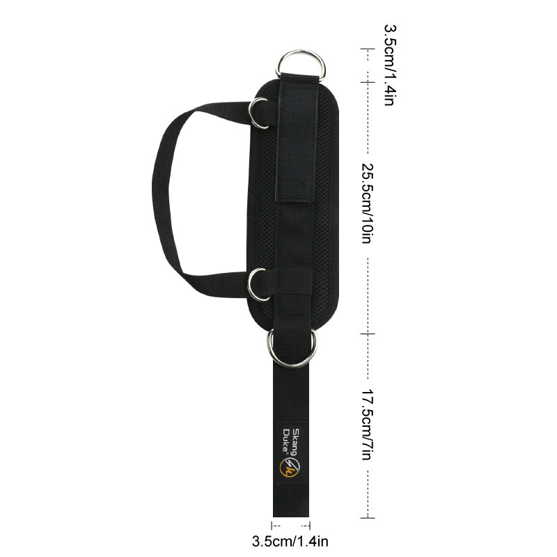 Foot pedal ankle buckle leg strength training gantry frame