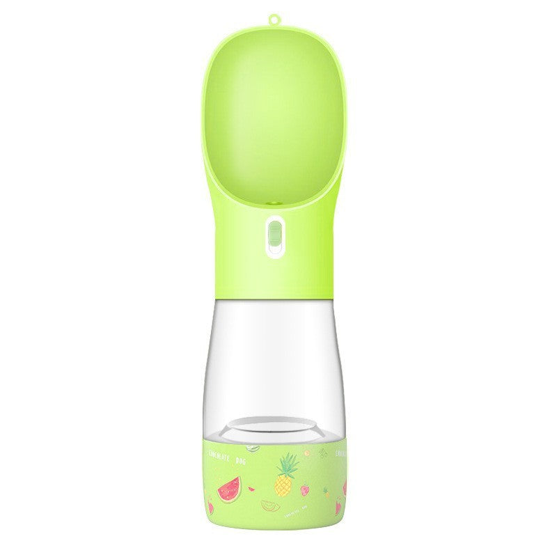 Pet Dog Water Bottle Feeder Bowl Portable Water Food Bottle