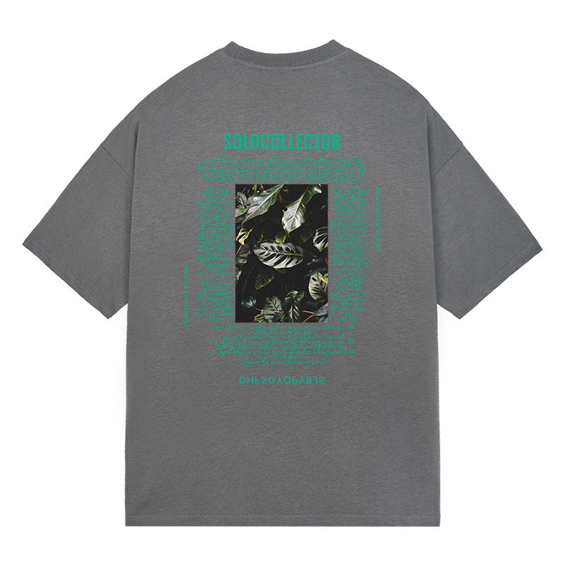 Summer Letter Printed T-shirt For Men And Women