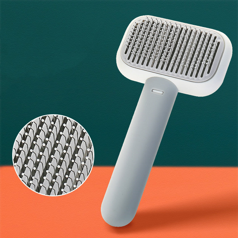 New Pet Cat Dog Hair Brush Hair Massage Comb Open-Knot