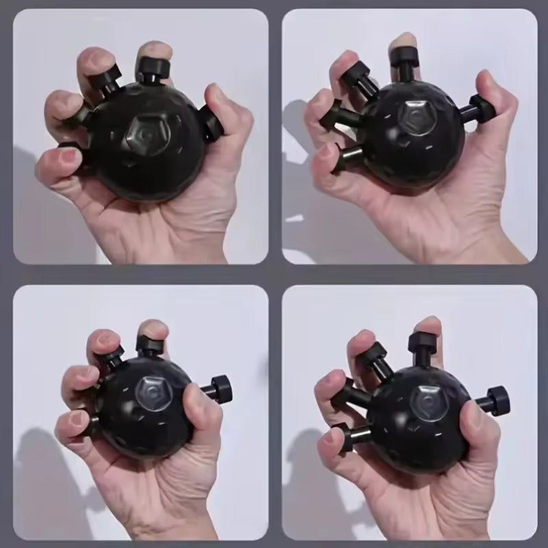 Finger strength device hand exercise decompression