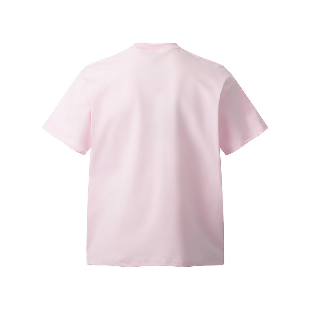 Cartoon Dog Print Short Sleeve T-Shirt for Men