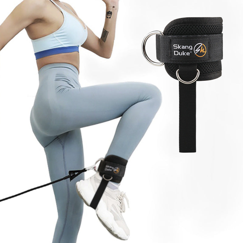 Foot pedal ankle buckle leg strength training gantry frame