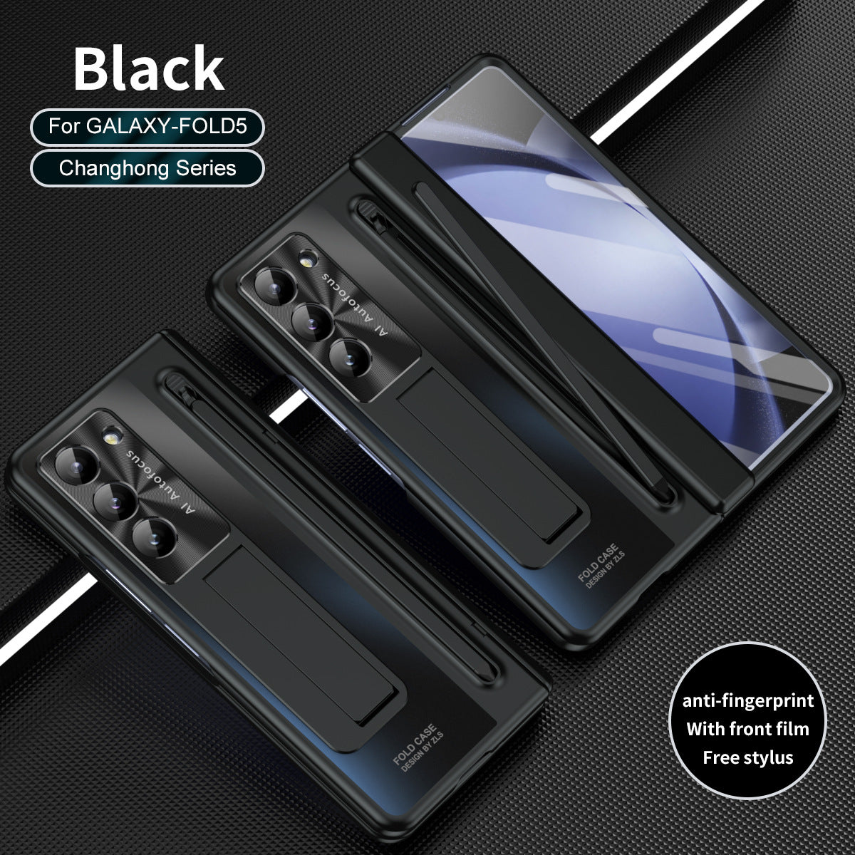 Suitable for Samsung zfold 6 phone case FOLD5 folding official pen slot case