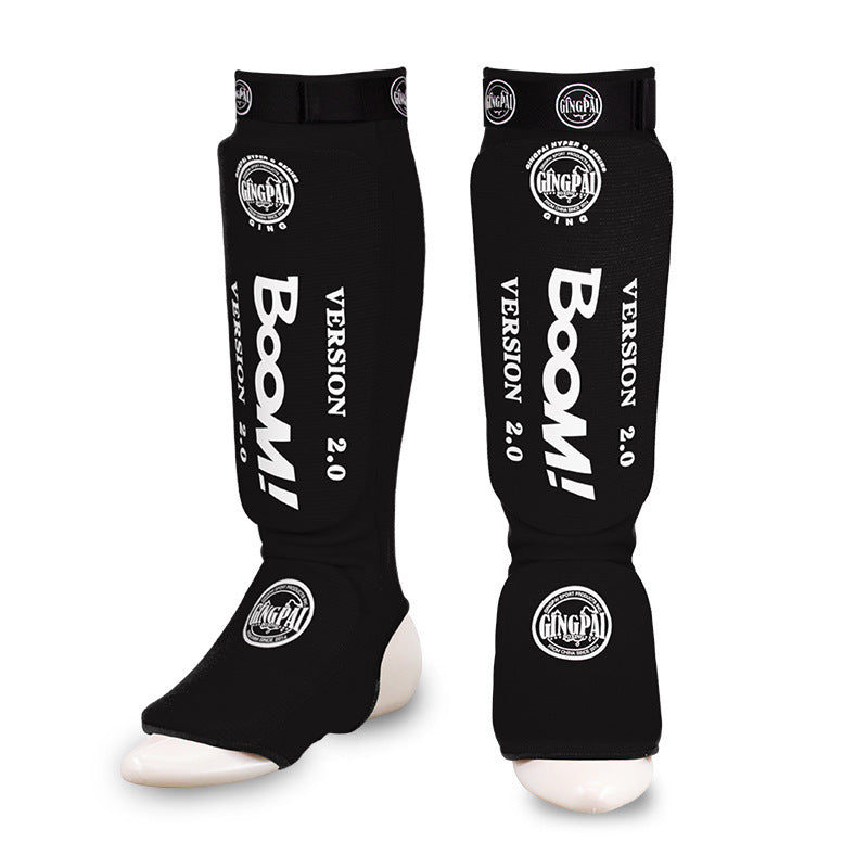 Muay Thai Knitted Sanda Leggings Fight Training Protective Gear