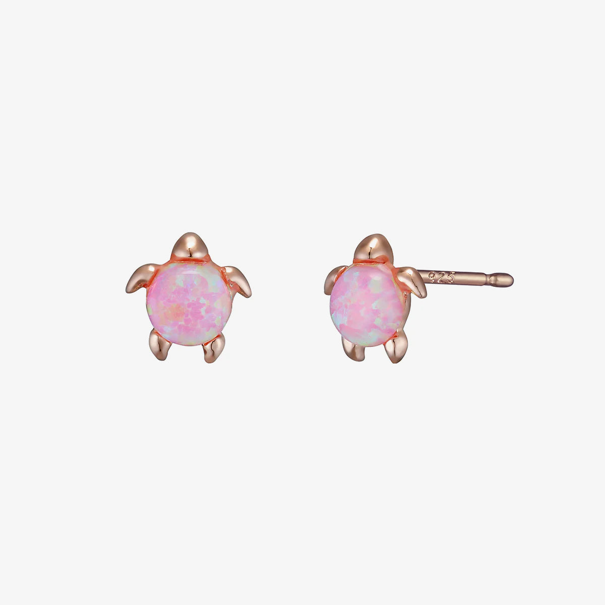 Opal turtle earrings-6