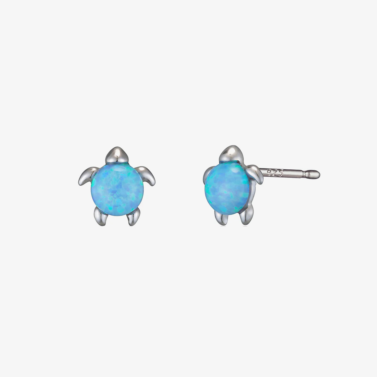Opal turtle earrings-5